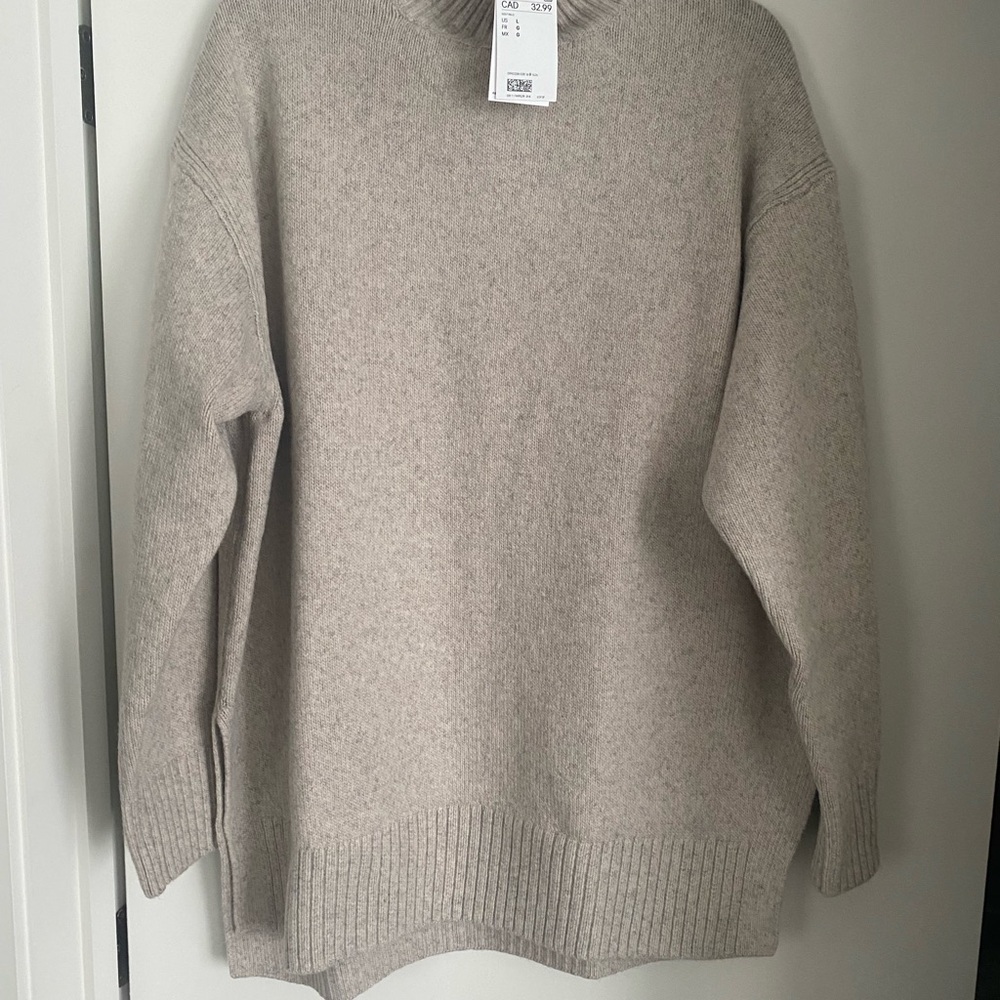 H&M winter warm sweater , long